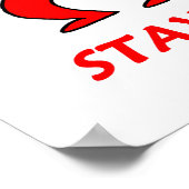 Poster Motivationnel Cartoon Gym Fitt (Coin)