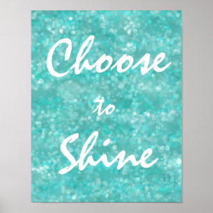 Poster Motivationnel Choisissez de faire une citation