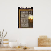 Poster Motivationnel - Courant, Vie (Cuisine)