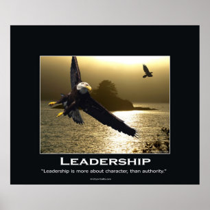 Poster Motivationnel de l'aigle chauve
