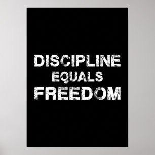 Poster motivationnel de réussite et de gymnase