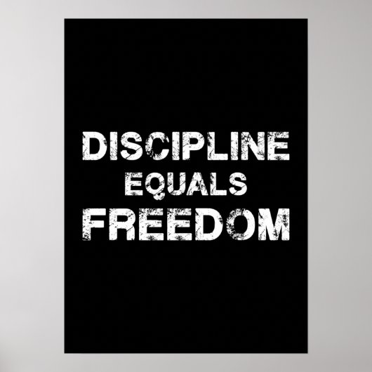 Poster motivationnel de réussite et de gymnase (Devant)