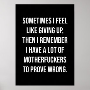 Poster motivationnel de réussite et de gymnase