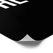 Poster motivationnel de réussite et de gymnase (Coin)