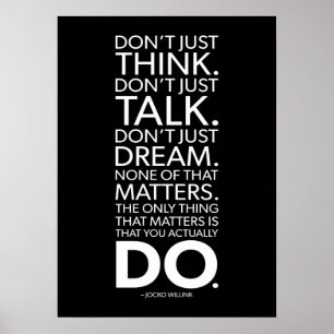 Poster motivationnel de réussite et de gymnase