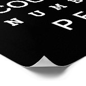 Poster Motivationnel du pseudonyme comptable (Coin)