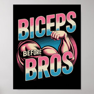 Poster Motivationnel Gymnase Humour Biceps Gains Biceps B