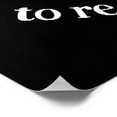 Poster Motivationnel Il est temps de se réinventer ! (Coin)