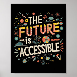 Poster Motivationnel L'Avenir Est Accessible Santé Mental