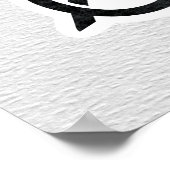 Poster motivationnel minimaliste avec devis (Coin)