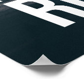 Poster Motivationnel modération de la marche par rapport  (Coin)