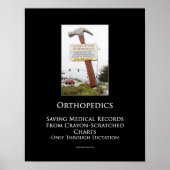 Poster Motivationnel Orthopedics (Devant)