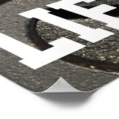 Poster Motivationnel Poids Lifting (Coin)