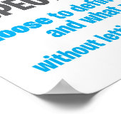 Poster Motivationnel - Respectez-vous [Étendu] (Coin)