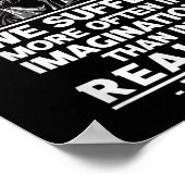 Poster Motivationnel Seneca stoïcisme Réalité Citation Ph (Coin)