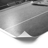 Poster Motivationnel Tennis - Inspiration (Coin)