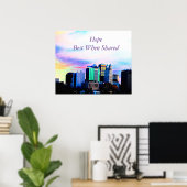 Poster motivé par la récupération (Bureau à domicile)