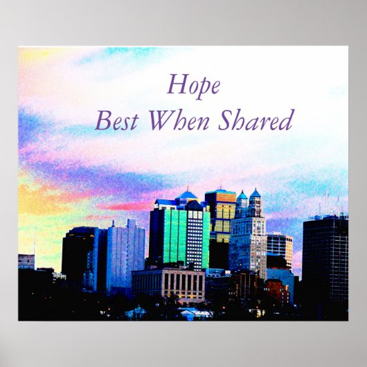 Poster motivé par la récupération (Devant)