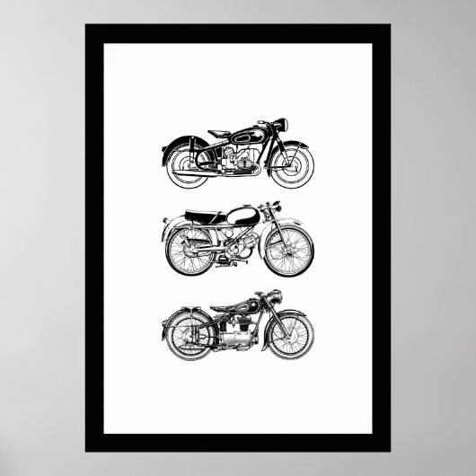 Poster Moto (Devant)