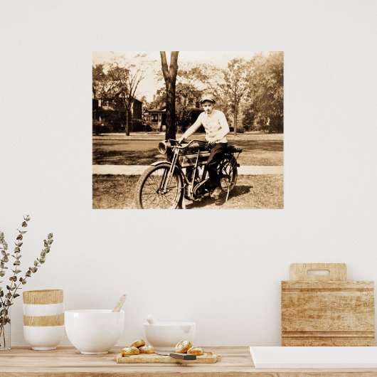 Poster Moto (Cuisine)