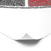 Poster Moto-art autochtone de médecine américaine (Coin)