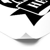 Poster Moto Christian Biker John 14:6 Suivre Jésus (Coin)