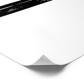 Poster Moto classique V (Coin)