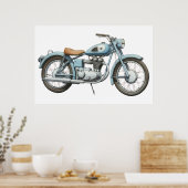 Poster Moto classique VII (Cuisine)