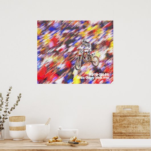 Poster Moto-Color (Cuisine)