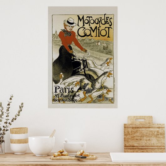 Poster Moto Comiot (Cuisine)