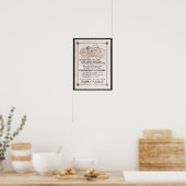 Poster Moto de Miami 1915 (Cuisine)