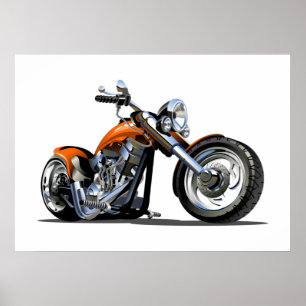 Poster Moto-dessin