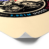 Poster Moto du col de l'ingénieur Colorado (Coin)