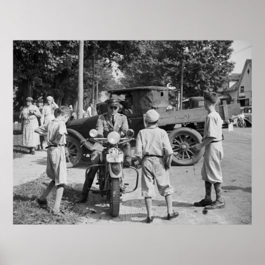Poster Moto Envy, 1936 (Devant)