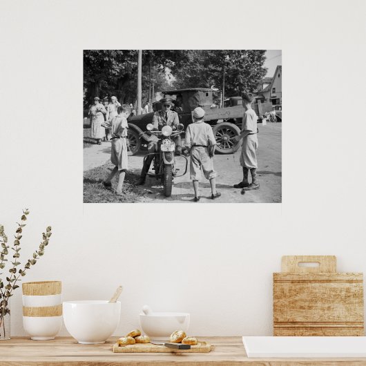 Poster Moto Envy, 1936 (Cuisine)