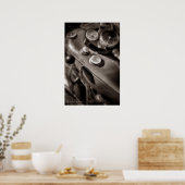 Poster Moto lundi (Cuisine)