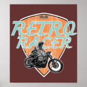 Poster Moto racer (Devant)