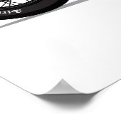 Poster Moto vintage Freedom Chopper (Coin)