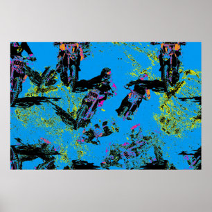 Poster Moto-xing - Motocross Racers