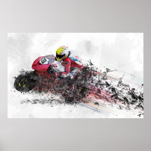 Poster Motocross (Devant)