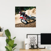 Poster Motocross (Bureau à domicile)