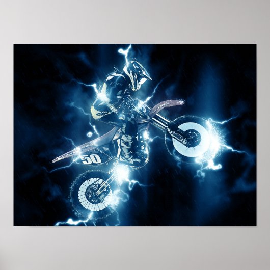 Poster Motocross (Devant)