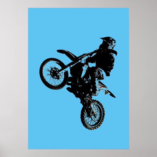 Poster Motocross (Devant)