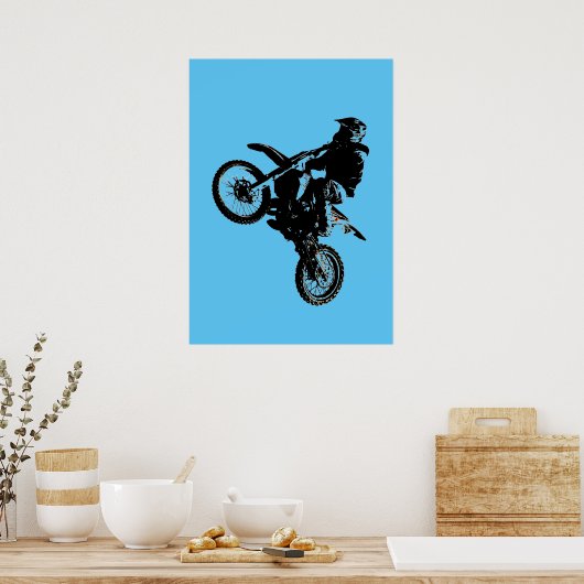 Poster Motocross (Cuisine)