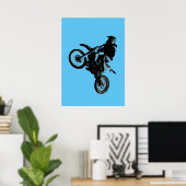 Poster Motocross (Bureau à domicile)