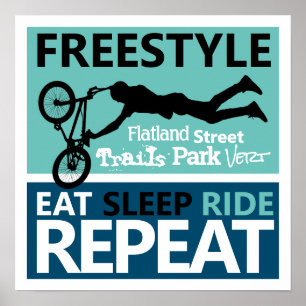 Poster Motocross Freestyle