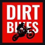 Poster Motocross Motocross Sport Pop Art<br><div class="desc">Image d'art pop motocross</div>