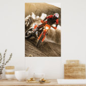 Poster Motocross Rider (Cuisine)