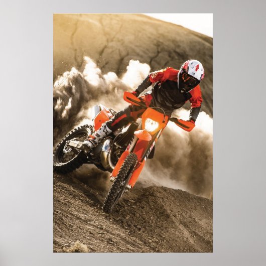 Poster Motocross Rider (Devant)