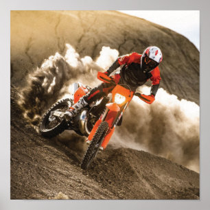 Poster Motocross Rider